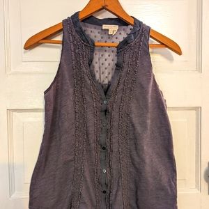 Anthropologie Meadow Rue sleeveless top